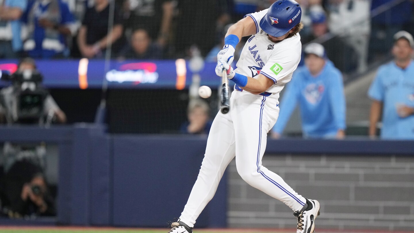 Blue Jays' Addison Barger hits first pinch-hit grand slam in World Series history