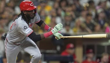 De La Cruz and Andujar lead late rally that gives the Reds a 2-1 win over the Padres