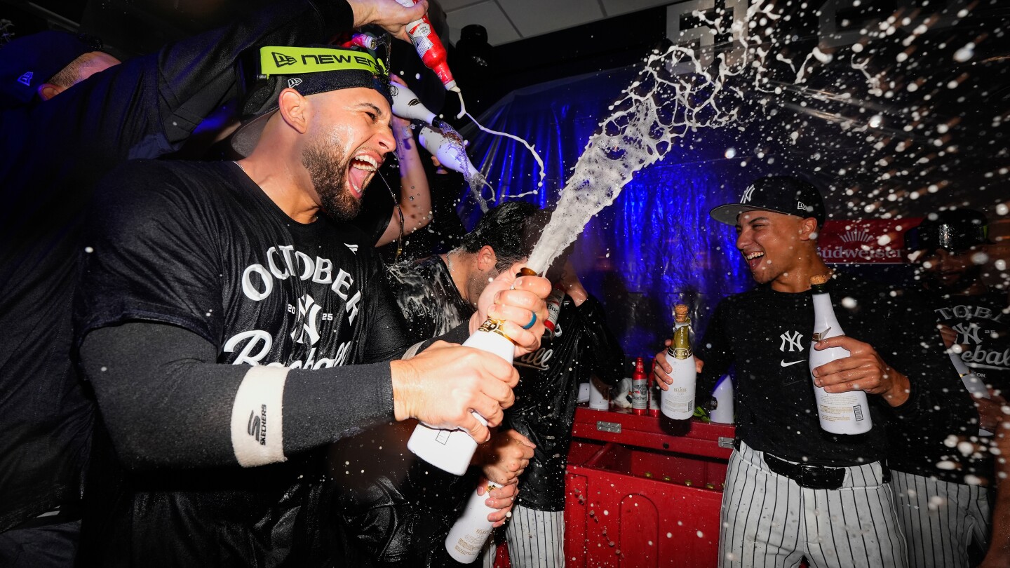 Schlittler strikes out 12 in postseason debut as Yankees beat Red Sox 4-0 to win Wild Card Series