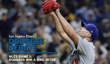 Dodgers win a nail-biter in NLCS Game 1 | Dodgers Debate
