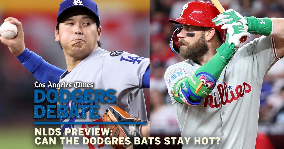 NLDS Preview: Can the Dodgers’ pitchers show up against the Phillies’ big hitters? | Dodgers Debate