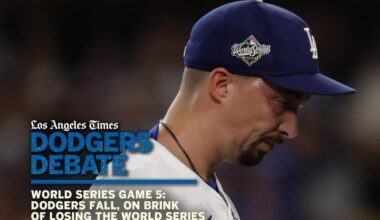 World Series Game 5: Dodgers fall, on brink of losing the World Series | Dodgers Debate