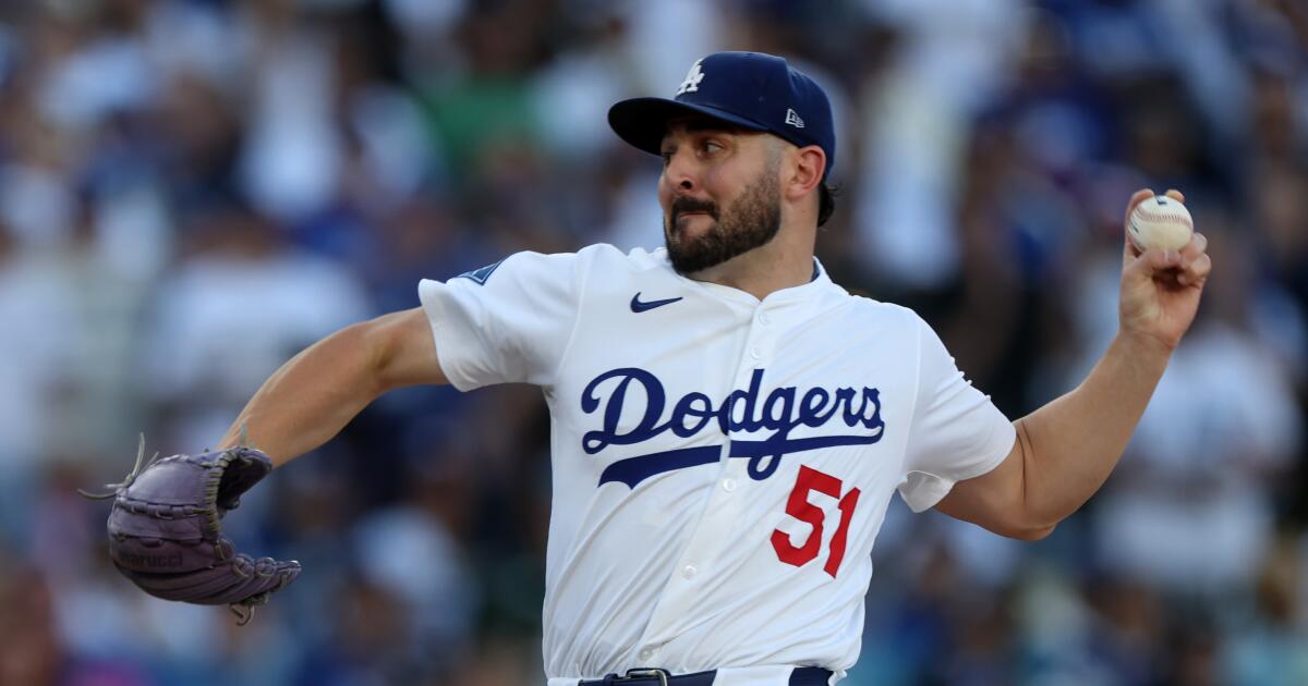 Dodgers' Alex Vesia might miss World Series because of personal matter