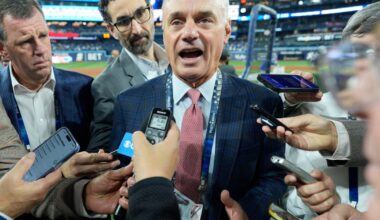Rob Manfred feels 'positive' about MLB in 2028 L.A. Olympics