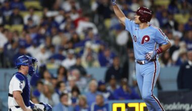 The Sports Report: Phillies strike back against Dodgers in Game 3