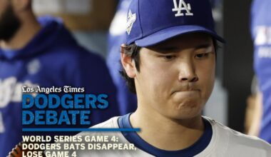 Dodgers struggle in World Series Game 4 loss to Blue Jays | Dodgers Debate