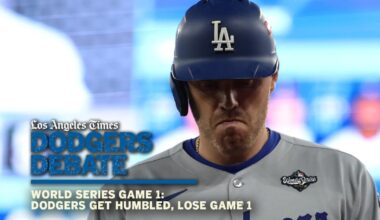 Dodgers get humbled, lose World Series Game 1 | Dodgers Debate