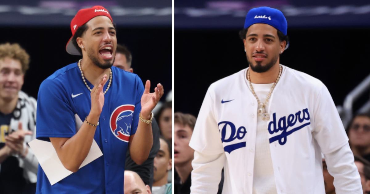 Why is ex-Brewers fan Tyrese Haliburton wearing Cubs, Dodgers jerseys?