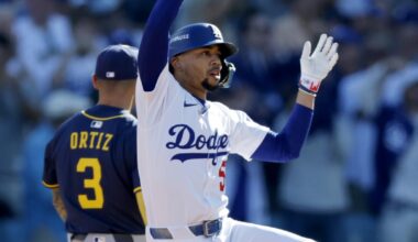 Dodgers vs. Brewers Game 3 live updates, watch, score, highlights