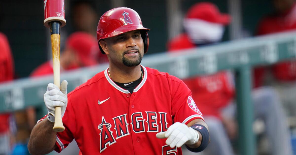 Albert Pujols has met with Angels about their managerial opening