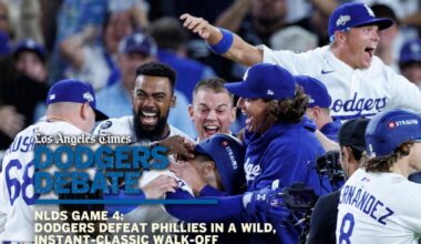Dodgers defeat Phillies in a wild, instant-classic walk-off to reach the NLCS | Dodgers Debate