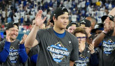 When is Shohei Ohtani pitching for the Dodgers in the 2025 World Series?