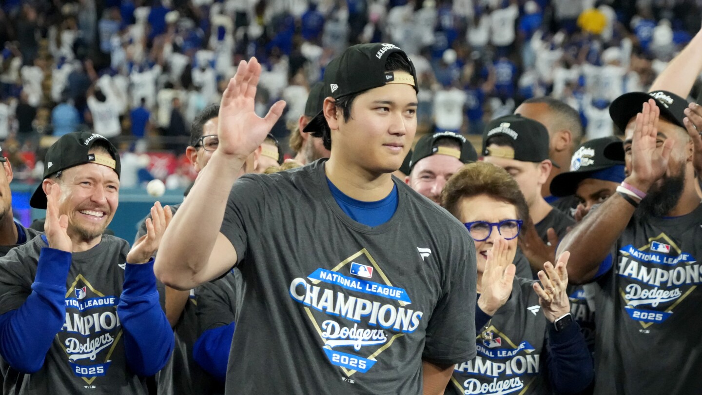 When is Shohei Ohtani pitching for the Dodgers in the 2025 World Series?