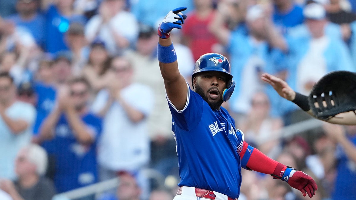 Vladdy celebrates hit