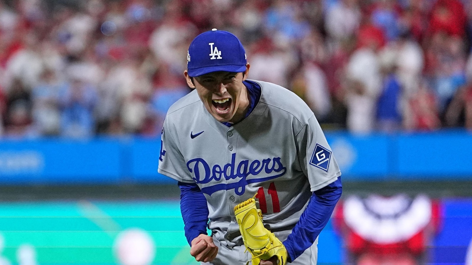 Dodgers might have found a postseason closer in Japanese rookie Roki Sasaki