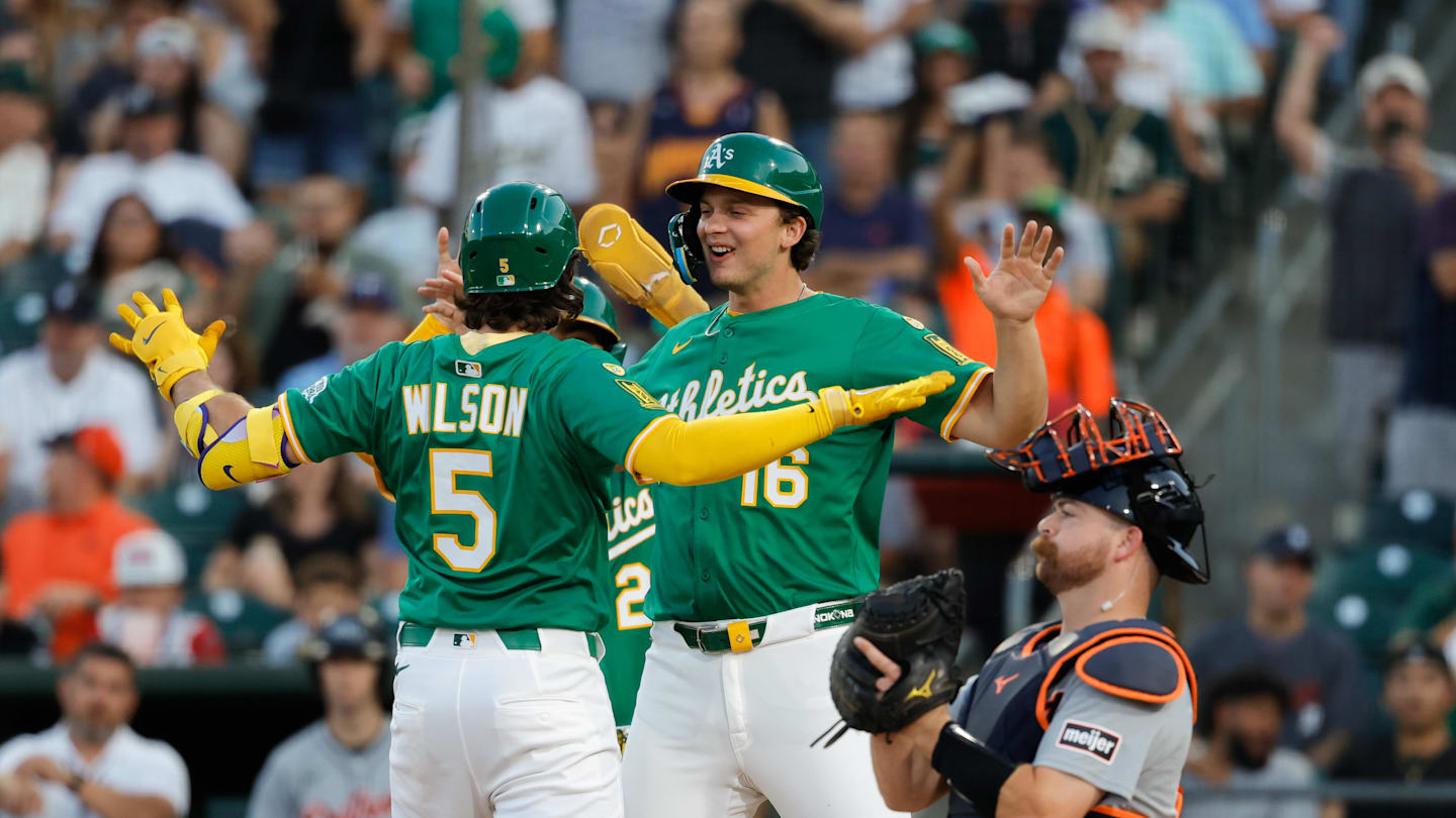 A's Take First Two Against AL-Leading Detroit Tigers