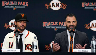 San Francisco Giants Introduce Manager Tony Vitello