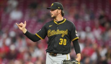 Pittsburgh Pirates starting pitcher Paul Skenes.