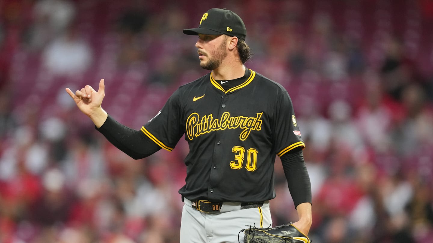 Pittsburgh Pirates starting pitcher Paul Skenes.