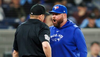 Toronto Blue Jays manager John Schneider