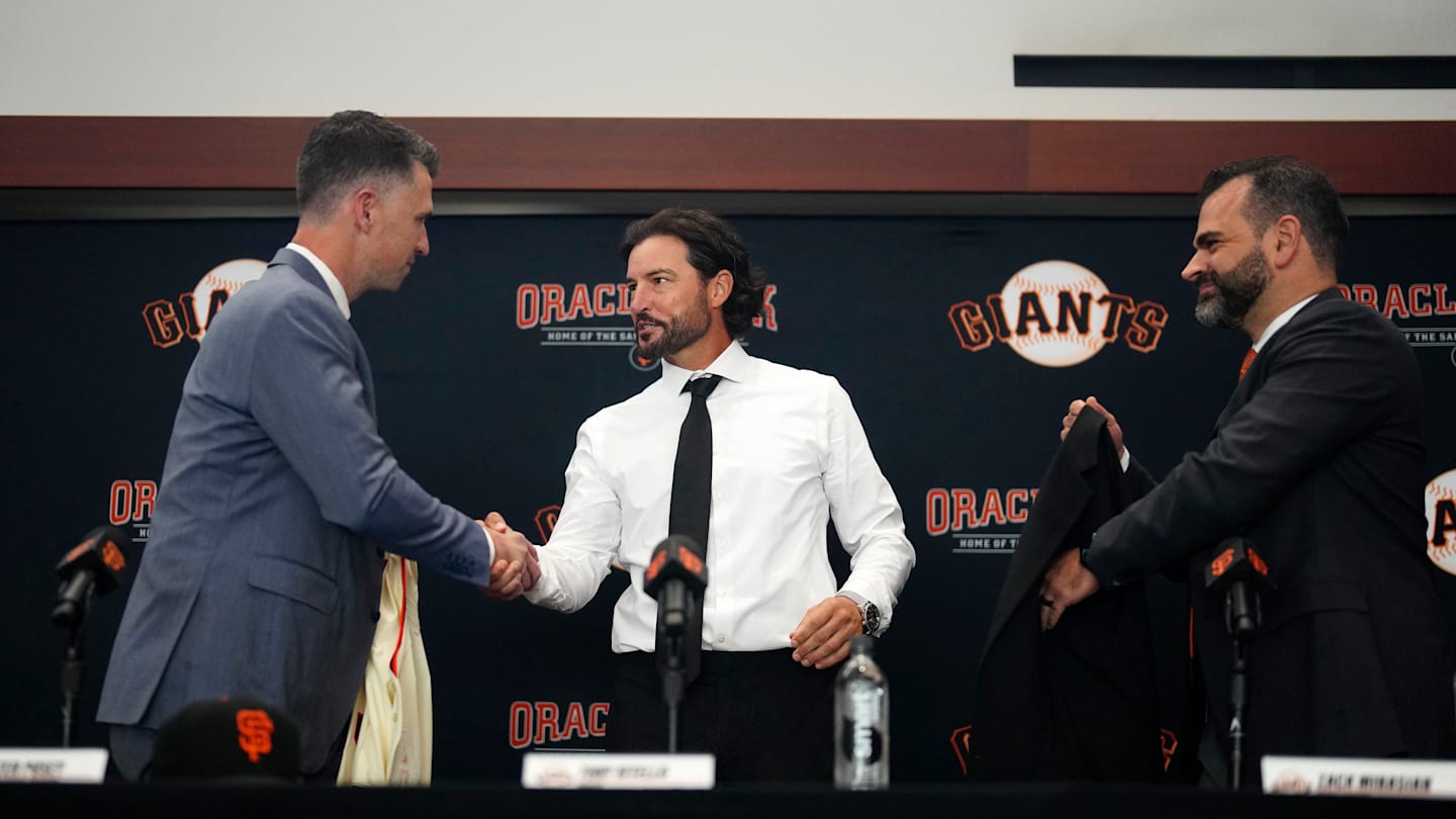 San Francisco Giants Introduce Manager Tony Vitello