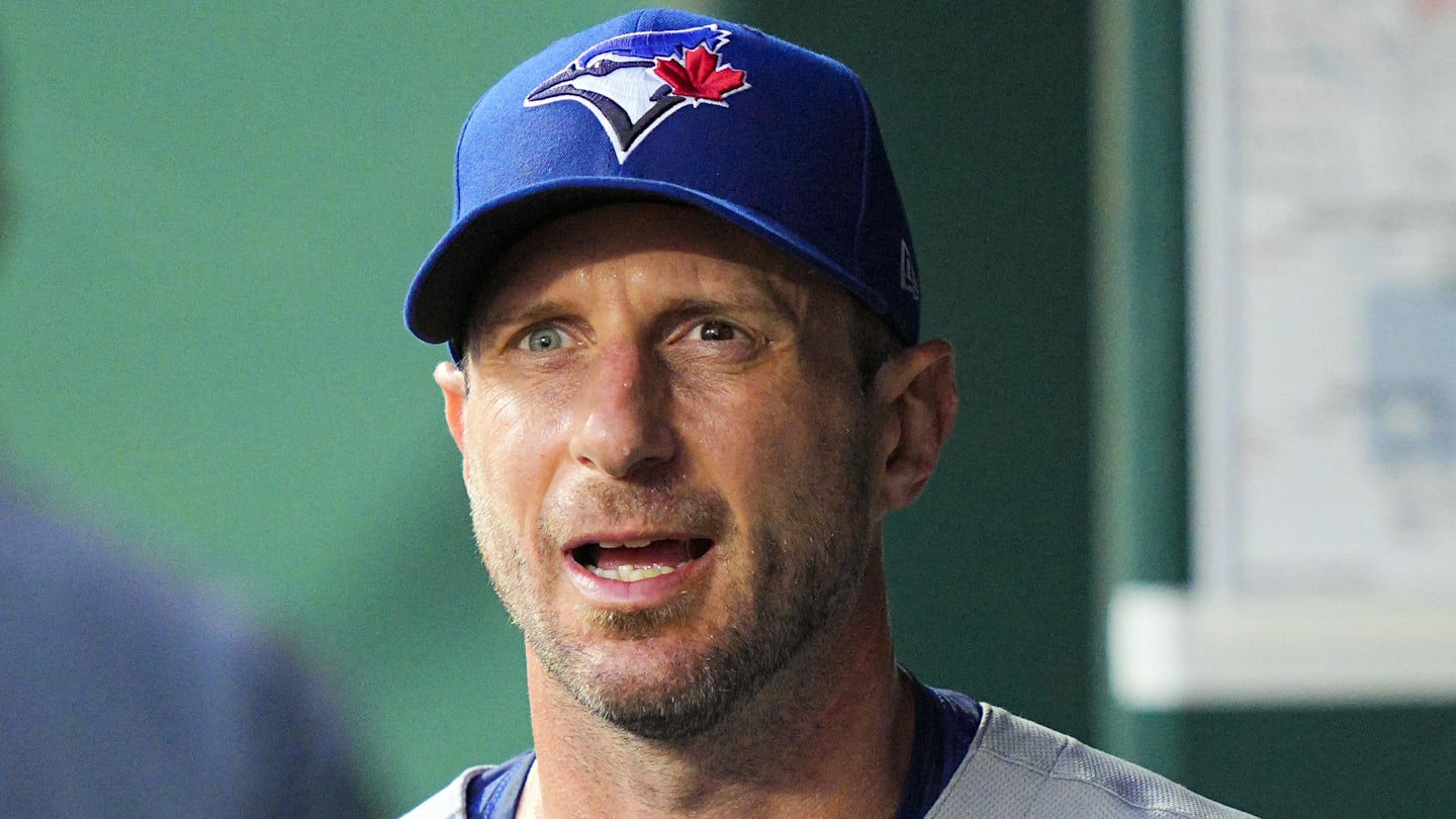 Max Scherzer's wife Erica is all smiles before Game 7 with Blue Jays WAGs