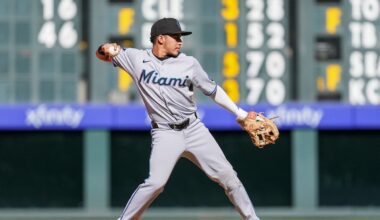 Miami Marlins v Colorado Rockies