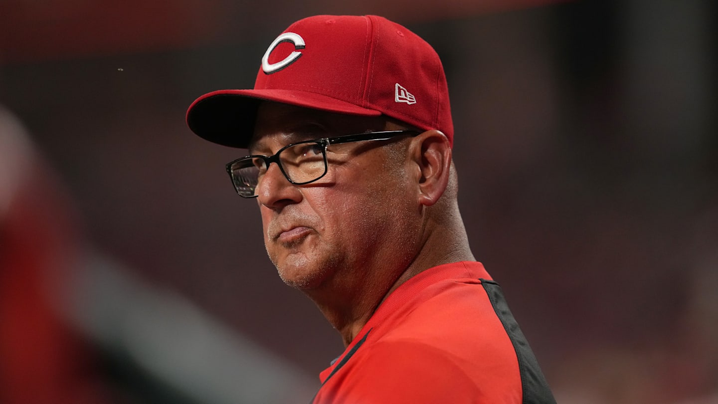 Cincinnati Reds manager Terry Francona