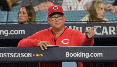 Cincinnati Reds Manager Terry Francona Named Finalist for Prestigious Award