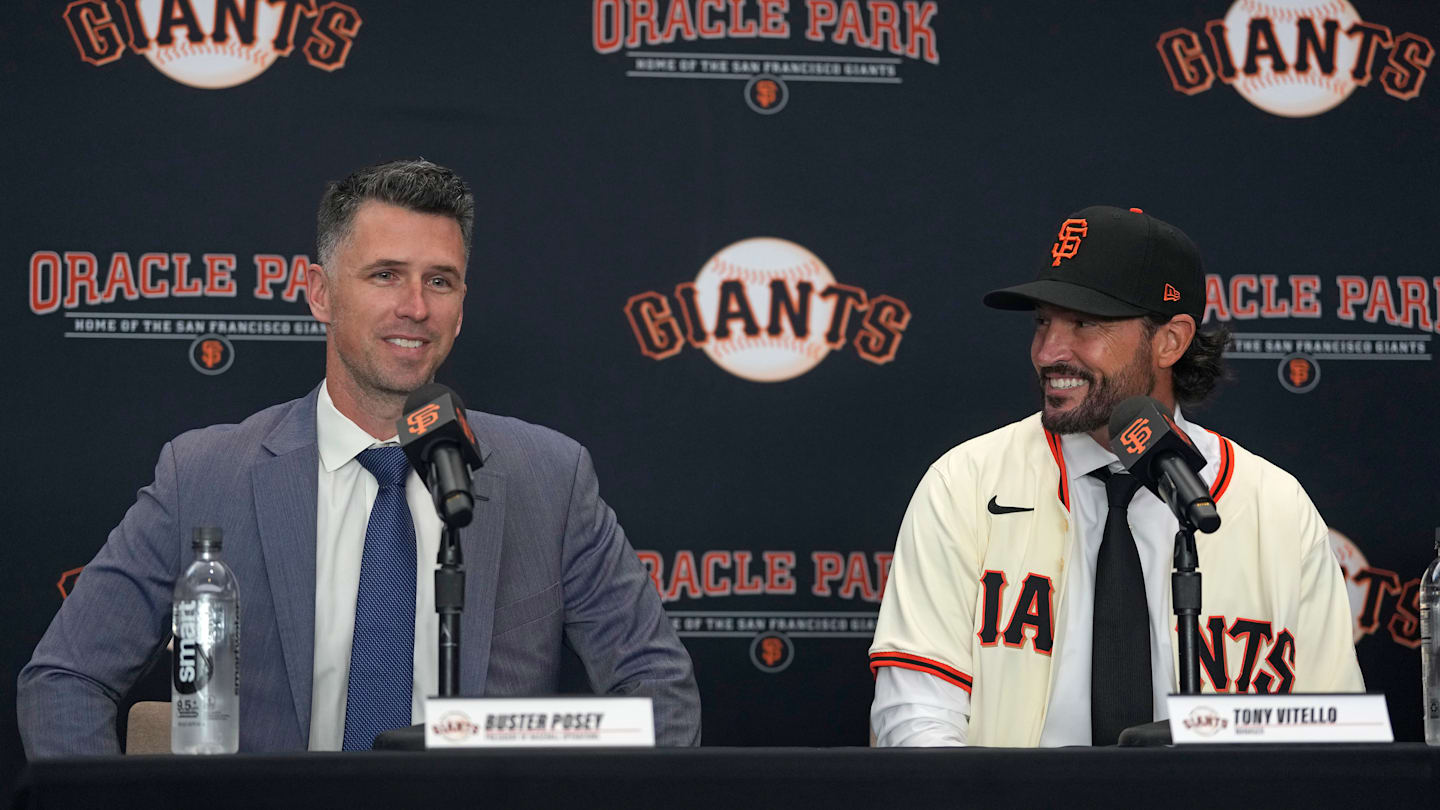 San Francisco Giants Introduce Manager Tony Vitello