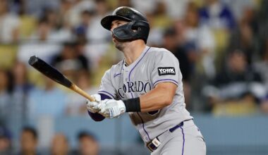 Colorado Rockies infielder Kyle Farmer