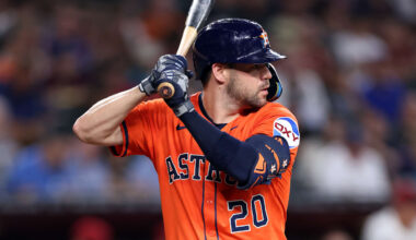 Houston Astros outfielder Chas McCormick