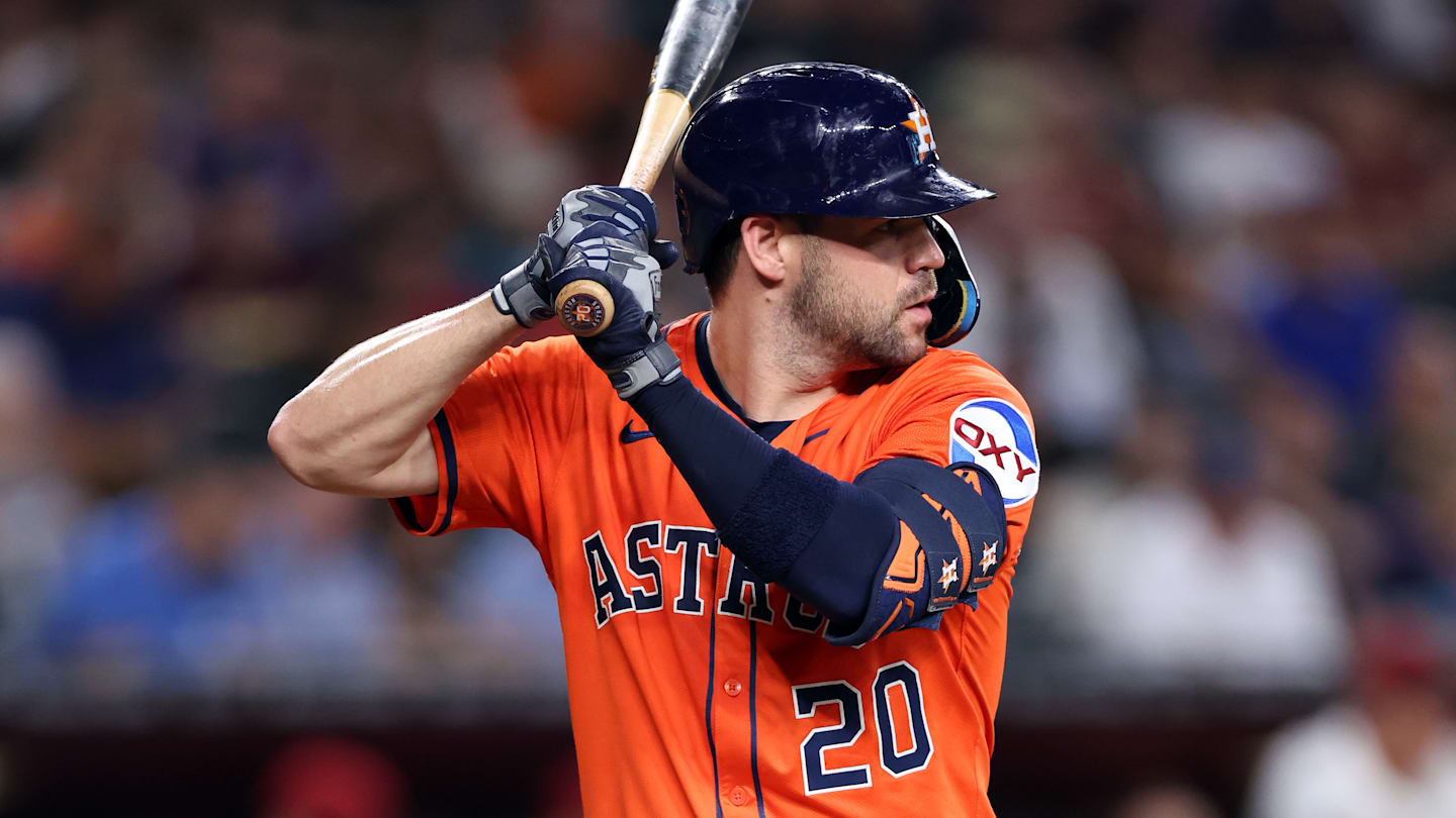 Houston Astros outfielder Chas McCormick