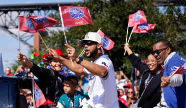 Texas Rangers Victory Parade