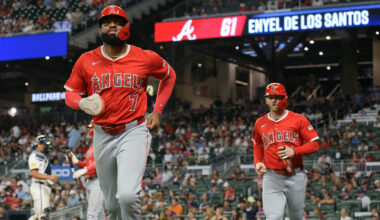 Los Angeles Angels v Atlanta Braves