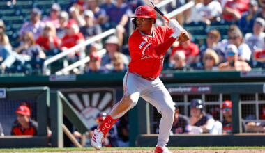 Los Angeles Angels v Cleveland Guardians