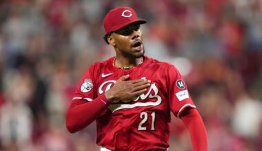 Cincinnati Reds pitcher Hunter Greene