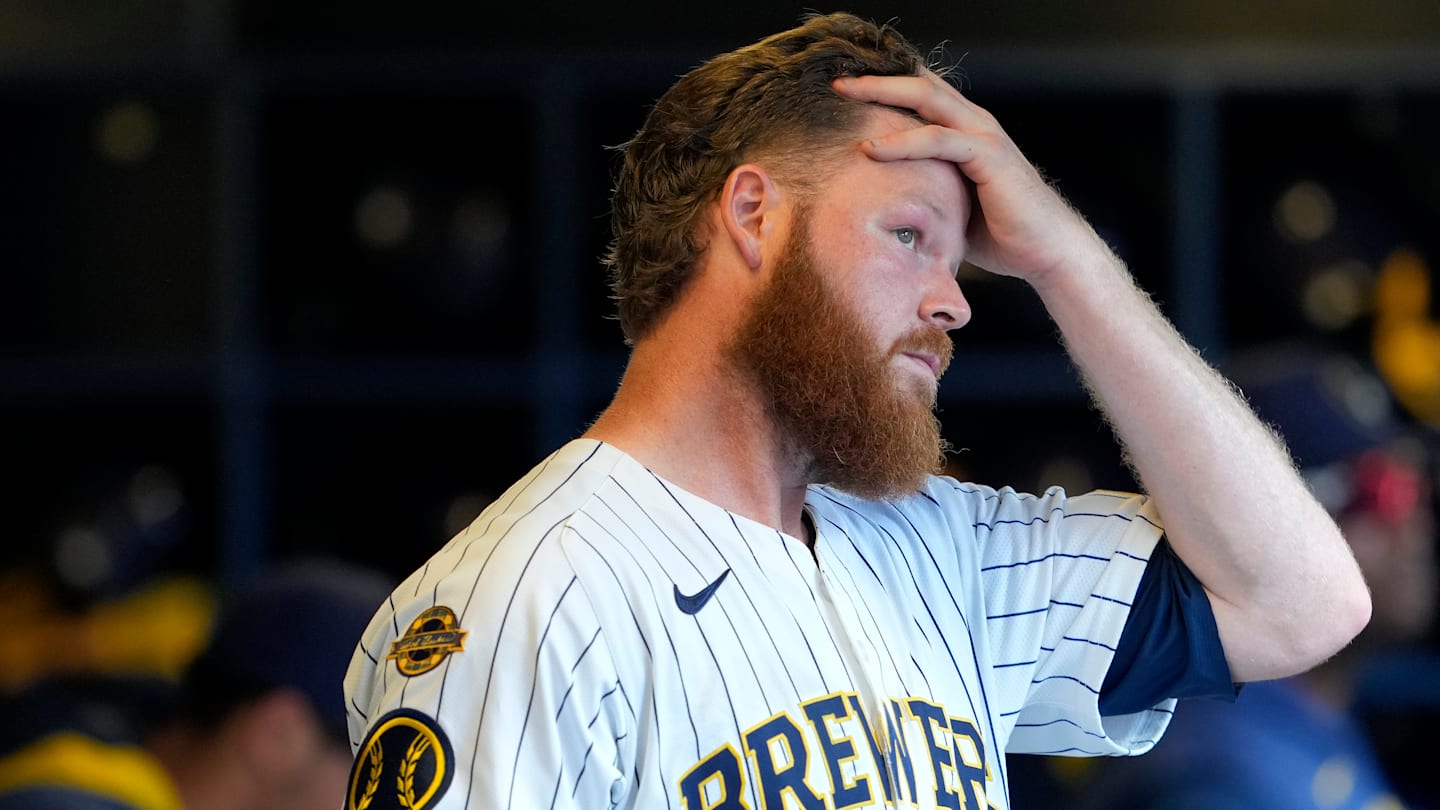 Milwaukee Brewers pitcher Brandon Woodruff.