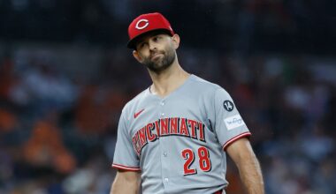 Cincinnati Reds pitcher Nick Martinez