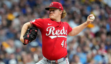 Cincinnati Reds pitcher Andrew Abbott