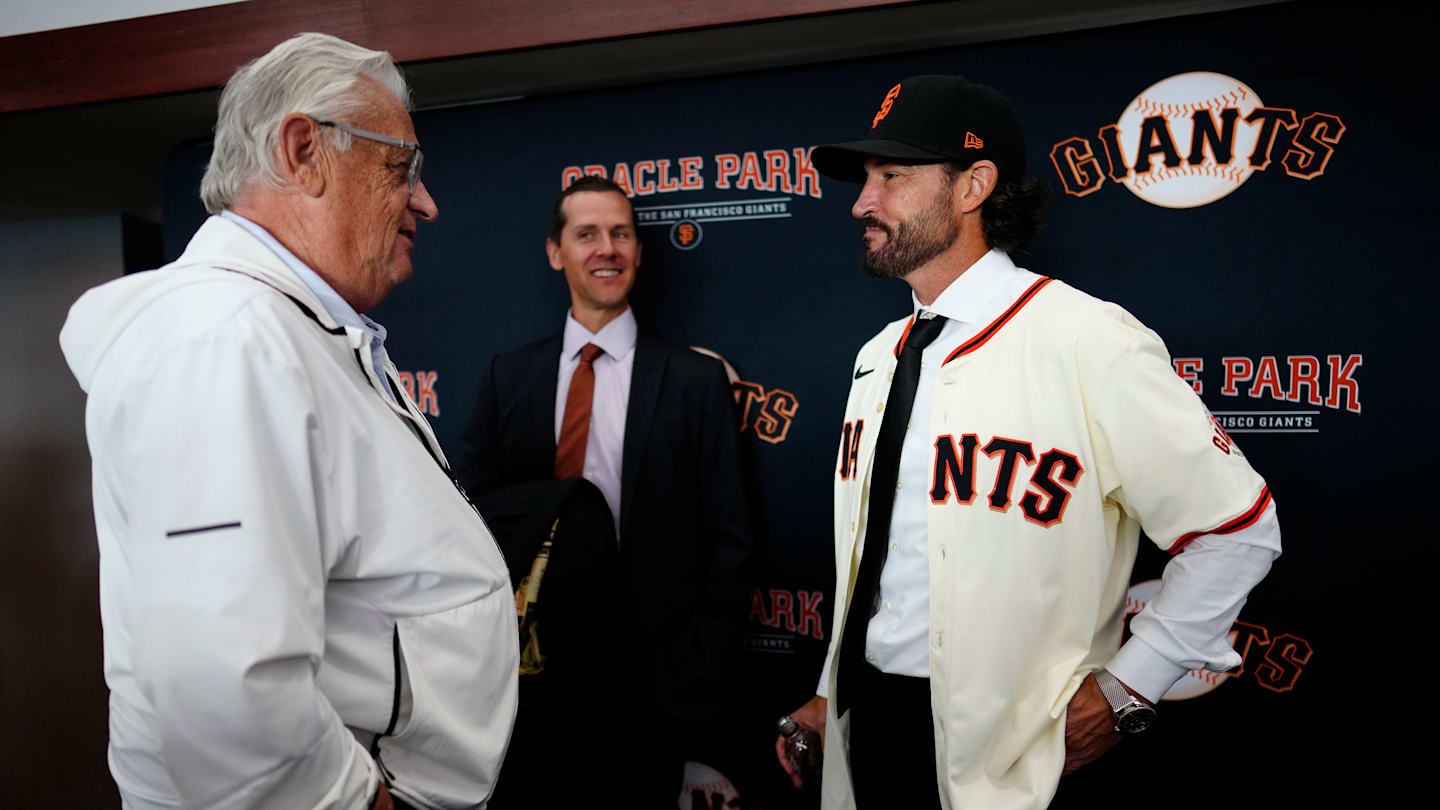 San Francisco Giants Introduce Manager Tony Vitello