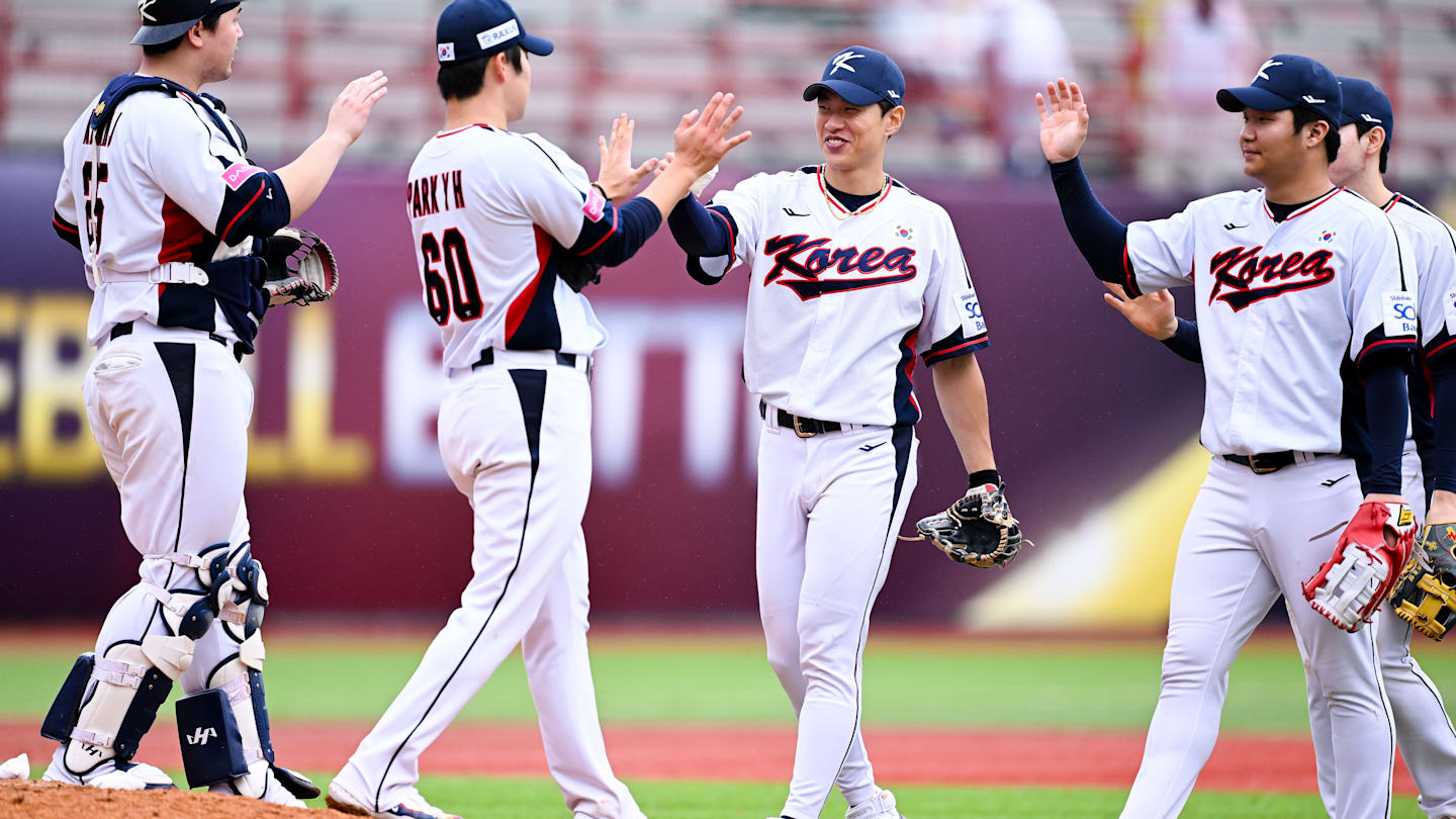 Australia v South Korea: Group B - WBSC Premier12