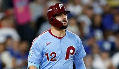 Philadelphia Phillies designated hitter Kyle Schwarber