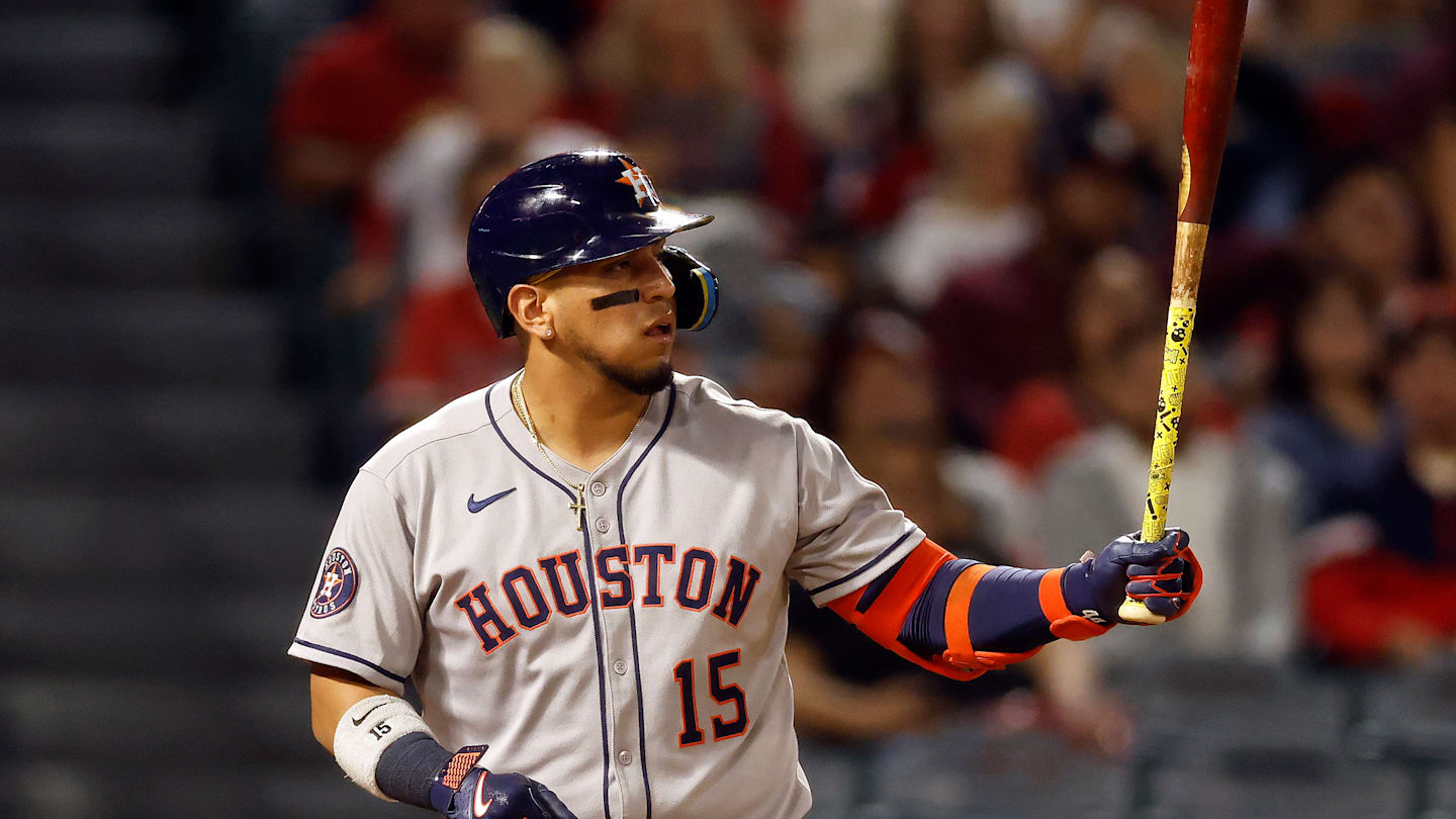 Houston Astros v Los Angeles Angels