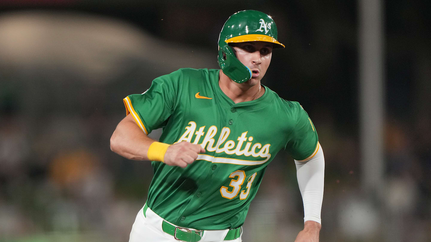 Athletics outfielder JJ Bleday