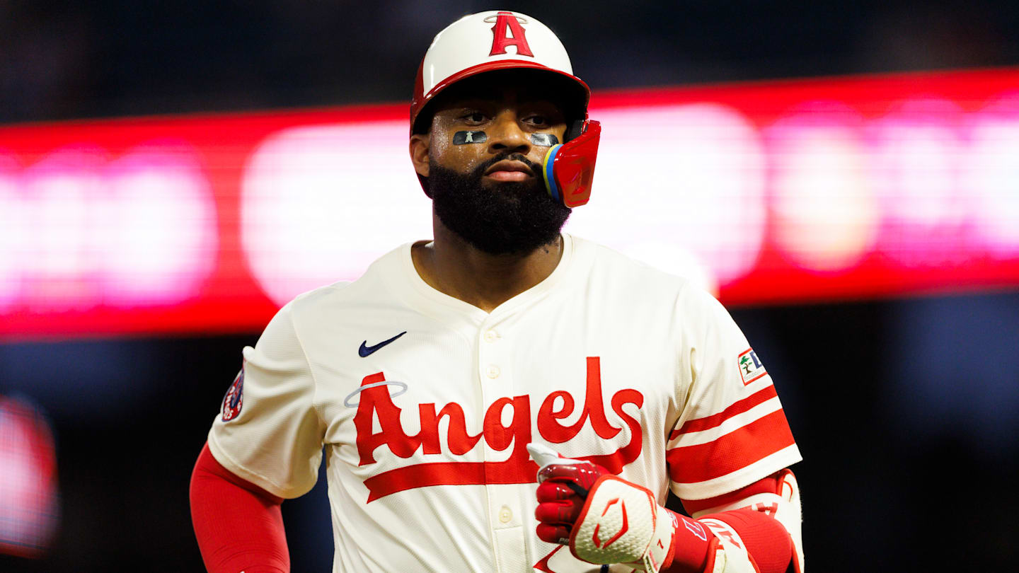 Los Angeles Angels outfielder Jo Adell