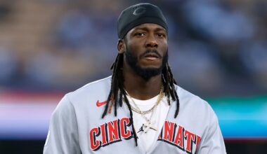 Cincinnati Reds shortstop Elly De La Cruz