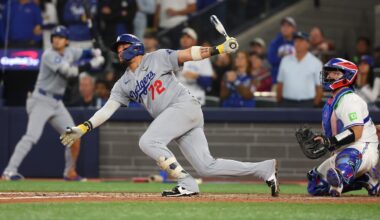 Los Angeles Dodgers infielder Miguel Rojas.