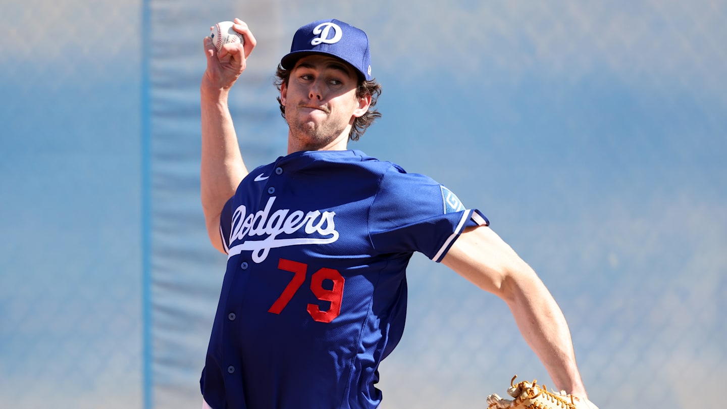 Los Angeles Dodgers Pitchers And Catchers Workout