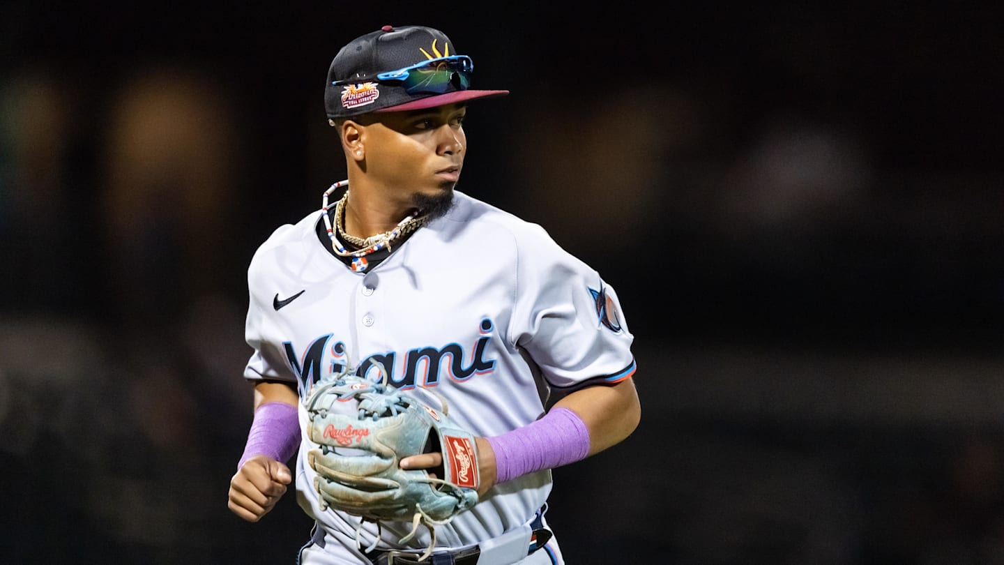 Marlins' Starlyn Caba Ranked Among Top 10 Prospects in Arizona Fall League
